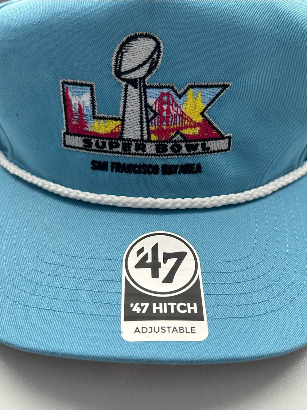 Super Bowl LX San Francisco Bay Area ’47 Hitch Rope Hat NWT - Picture 2 of 10